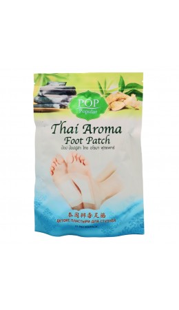 Pop Popular Детокс пластыри для ступней / Thai Aroma Foot Patch, 10 шт.