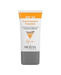 Aravia Солнцезащитный крем для лица с тонирующим эффектом / Tinted Moisture Protection SPF-50, 50 мл