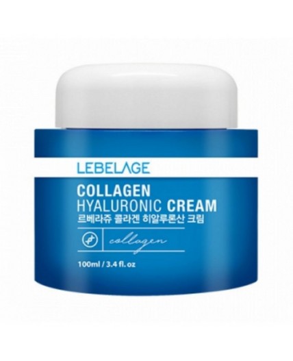 Lebelage Крем для лица коллагеновый с гиалуроном / Collagen Hyaluronic Cream, 100 мл