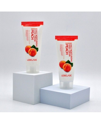 Lebelage Крем для рук увлажняющий с экстрактом персика / Daily Moisturizing Peach Hand Cream, 100 мл