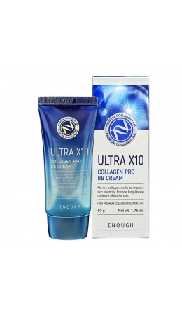 Enough BB-крем с морским коллагеном / Ultra X10 Collagen Pro BB Cream SPF 47 PA+++, 50 г