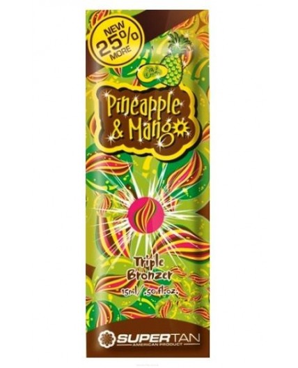 SuperTan Крем для солярия / Pineapple & Mango, 15 мл
