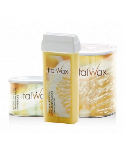 ItalWax Тёплый воск для депиляции в картридже / Лимон, 100 мл