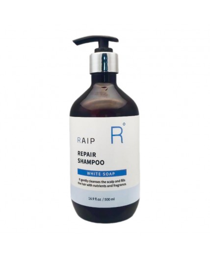 RAIP Восстанавливающий шампунь для волос с ароматом белого мыла / Repair Shampoo White Soap, 500 мл