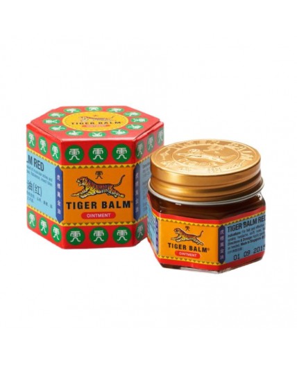 Tiger Balm Натуральный тигровый бальзам для тела Красный тигр / Red Ointment, 19,4 г