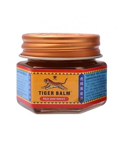 Tiger Balm Натуральный тигровый бальзам для тела Красный тигр / Red Ointment, 19,4 г