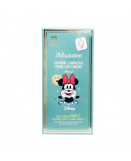 Jmsolution Увлажняющий солнцезащитный крем с жемчугом / Marine Luminous Pearl Sun Cream Pearl SPF50+/PA++++ Disney Minnie, 50 мл