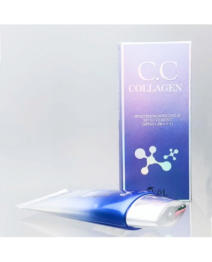 Ekel CC крем для лица с коллагеном / CC Cream Collagen SPF 50+ PA+++, 50 мл