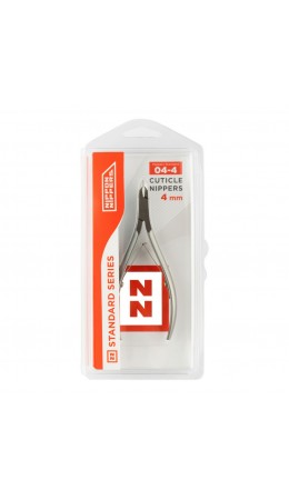 Nippon Nippers Кусачки маникюрные для кутикулы / Standard NN_NS-04-4, двойная пружина, ручная заточка, 4 мм