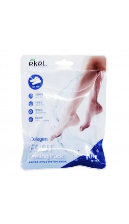 Ekel Пилинг-носочки для ног с коллагеном / Collagen Foot Peeling Pack, 40 мл