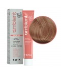 TEFIA  Ambient 9.830 Перманентная крем-краска для волос / Очень светлый блондин коричнево-золотистый для седых волос, 60 мл
