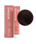 TEFIA  Ambient 4.86 Перманентная крем-краска для волос / Брюнет коричнево-махагоновый, 60 мл