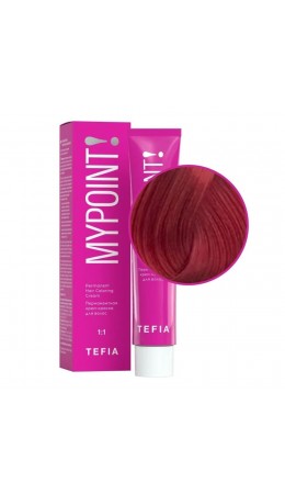 TEFIA Mypoint 7.5 Перманентная крем-краска для волос / Блондин красный, 60 мл