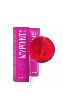 TEFIA Mypoint 8.5 Перманентная крем-краска для волос / Светлый блондин красный,  60 мл