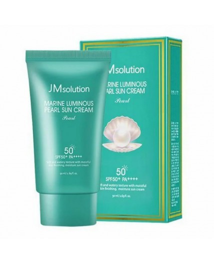 Jmsolution Увлажняющий солнцезащитный крем с жемчугом / Marine Luminous Pearl Sun Cream Pearl SPF50+/PA++++, 50 мл