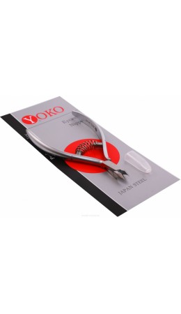 YOKO Кусачки маникюрные для кутикулы / Professional Quality SK 017, спиральная пружина, ручная заточка, 7 мм