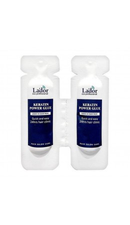Lador Сыворотка-клей для посечённых кончиков волос / Keratin Power Glue, 1 г x 2