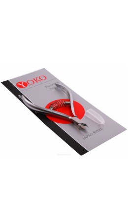 YOKO Кусачки маникюрные для кутикулы / Professional Quality SK 029, спиральная пружина, ручная заточка, 6 мм
