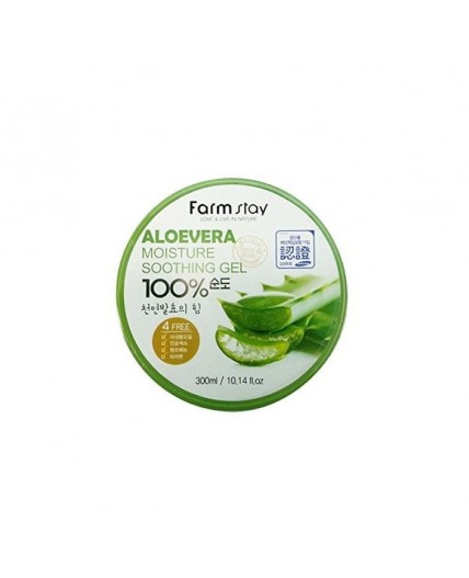 Farm Stay Многофункциональный гель с экстрактом алоэ вера / Aloevera Moisture Soothing Gel, 300 мл