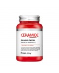 Farm Stay Ампульная сыворотка для лица с керамидами восстанавливающая / Ceramide Firming Facial Energy Ampoule, 250 мл