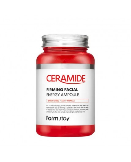 Farm Stay Ампульная сыворотка для лица с керамидами восстанавливающая / Ceramide Firming Facial Energy Ampoule, 250 мл