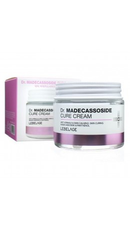 Lebelage Антивозрастной успокаивающий крем для лица с мадекассосидом / Dr. Madecassoside Cure Cream, 70 мл