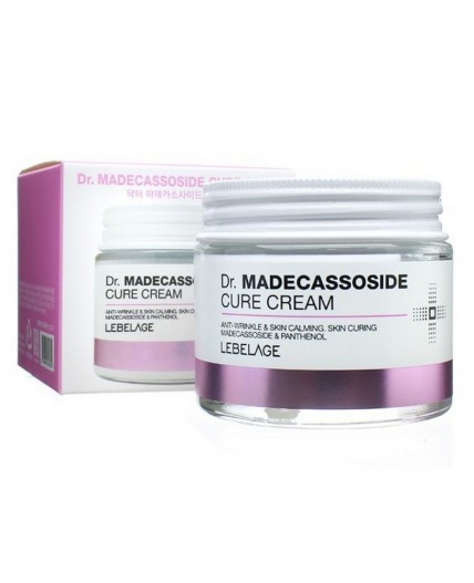 Lebelage Антивозрастной успокаивающий крем для лица с мадекассосидом / Dr. Madecassoside Cure Cream, 70 мл