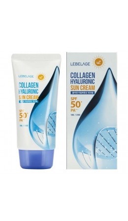 Lebelage Солнцезащитный крем для лица с коллагеном / Collagen Hyaluronic Sun Cream SPF50+ PA+, 70 мл