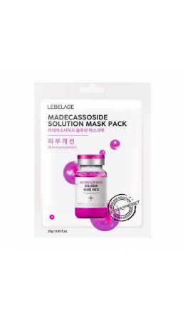 Lebelage Тканевая маска с мадекассосидом / Madecassoside Solution Mask Pack, 25 г