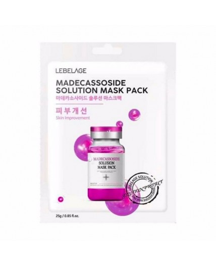 Lebelage Тканевая маска с мадекассосидом / Madecassoside Solution Mask Pack, 25 г