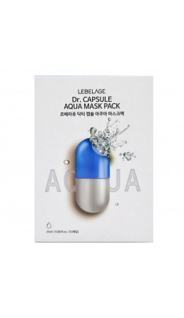 Lebelage Тканевая маска с морской водой / Dr. Capsule Aqua Mask Pack, 25 мл