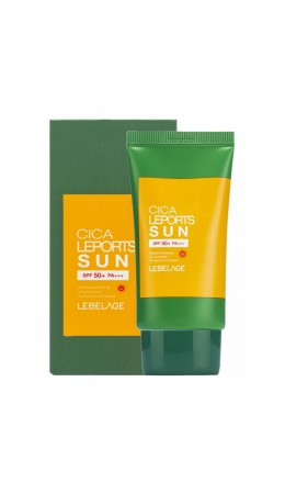 Lebelage Солнцезащитный крем для лица для активного отдыха / Cica Leports Sun Cream SPF50+ PA+++, 30 мл