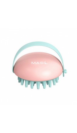 Masil Массажная щётка для головы / Head Cleaning Massage Brush, розовый