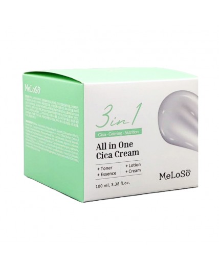 Dr.MeLoSo Крем для лица с экстрактом центеллы / All in One Cica Cream, 100 мл