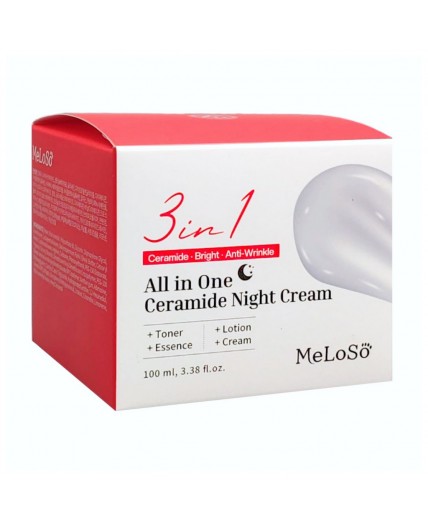 Dr.MeLoSo Крем для лица с церамидами ночной против морщин / All in One Ceramide Night Cream, 100 мл