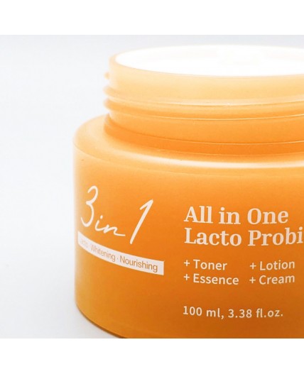 Dr.MeLoSo Крем для лица с лактобактериями и пробиотиками / All in One Lacto Probio Cream, 100 мл