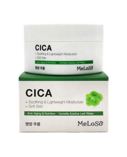 MeLoSo Крем для лица с экстрактом центеллы успокаивающий / Cica Soothing Cream, 100 мл