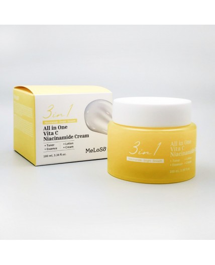 Dr.MeLoSo Крем для лица с ниацинамидом / All in One Vita C Niacinamide Cream, 100 мл