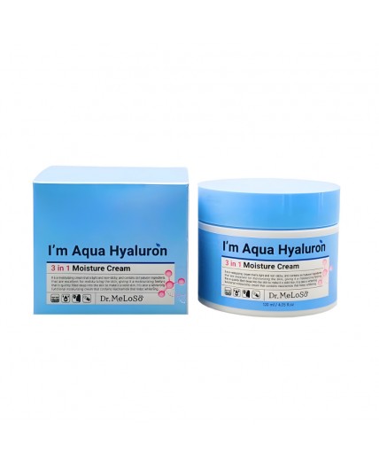 Dr.MeLoSo Крем для лица с гиалуроновой кислотой / Im Aqua Hyaluron 3 in 1 Moisture Cream, 120 мл