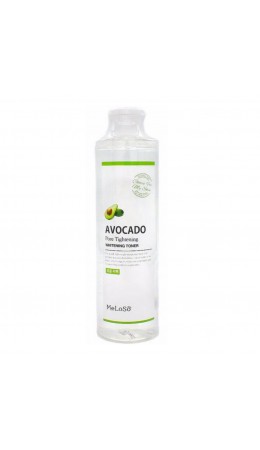 MeLoSo Тонер для лица с экстрактом авокадо / Avocado Pore Tightening Whitening Toner, 300 мл