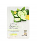 MeLoSo Тканевая маска для лица с экстрактом огурца / Total Solution Cucumber Mask, 25 г