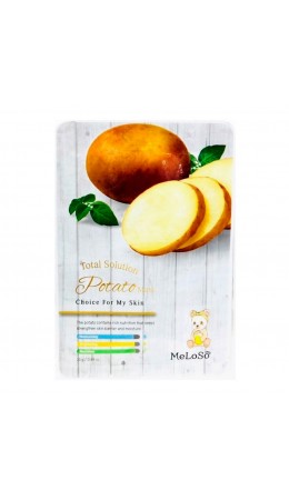 MeLoSo Тканевая маска для лица с экстрактом картофеля / Total Solution Potato Mask, 25 г