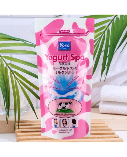 Siam Yoko Солевой скраб для тела с молоком и йогуртом / Spa Milk Yogurt Salt, 300 г