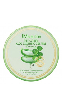 JMsolution Успокаивающий гель для лица и тела с алоэ и центеллой / The Natural Aloe Soothing Gel Plus Calming, 300 мл