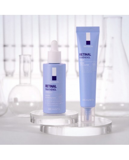 Beausta Крем для лица с ретиналем и пантенолом / Derma2X Retinal Panthenol Cream, 40 мл