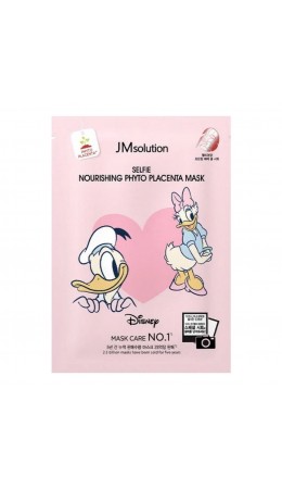 JMsolution Маска тканевая питательная с экстрактом фитоплаценты / Disney Collection Selfie Nourishing Phyto Placenta Mask, 30 мл