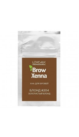 BrowXenna Хна для бровей, блонд №204, 6 г