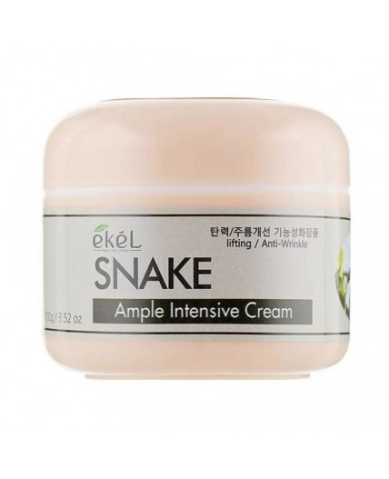 Ekel Крем для лица с пептидами змеи / Ampule Intensive Cream Snake, 100 мл