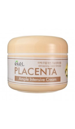 Ekel Крем для лица ампульный с экстрактом биоплаценты / Ample Intensive Cream Placenta, 100 мл