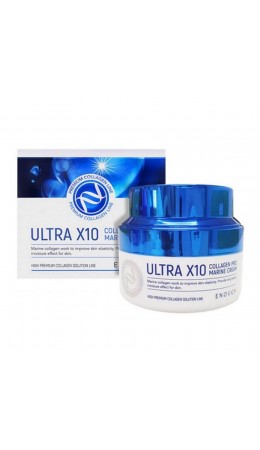 Enough Увлажняющий крем с коллагеном / Ultra X10 Collagen Pro Marine Cream, 50 мл